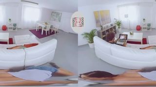 VIRTUAL TABOO - Youthfull Sister Aruna Loves Immense Jism-Pump In Front of  Dad