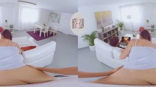 VIRTUAL TABOO - Youthfull Sister Aruna Loves Immense Jism-Pump In Front of  Dad