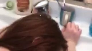 BONED MY DIRTY TALKING SUPERSLUT MILF STEP STEP-SISTA IN FAMILY DOUCHE