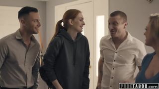 PURE TABOO Step-Parents & Step-Brutha Welcome New Sister to Weirdo Family