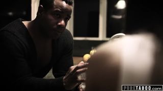 UNSPOILED TABOO Jaye Takes THICK EBONY SCHLONG Inner Orgasm to Satisfy Father-in-Law