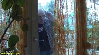 curvaceous big-jugged girl tough smashed