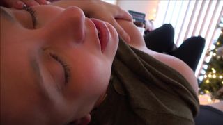 Christmas Alone With stepmom - Brianna Beach - Mom Comes Very First-Ever