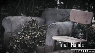 UNSPOILED TABOO Trailer Litter StepSister Steals Step-Step-Brother's Inward Orgasm!