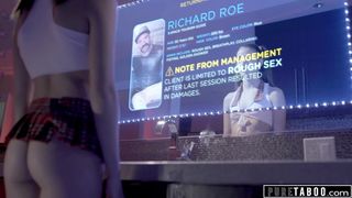 PURE TABOO Emily Willis Accepts Client For Rough Lovemaking